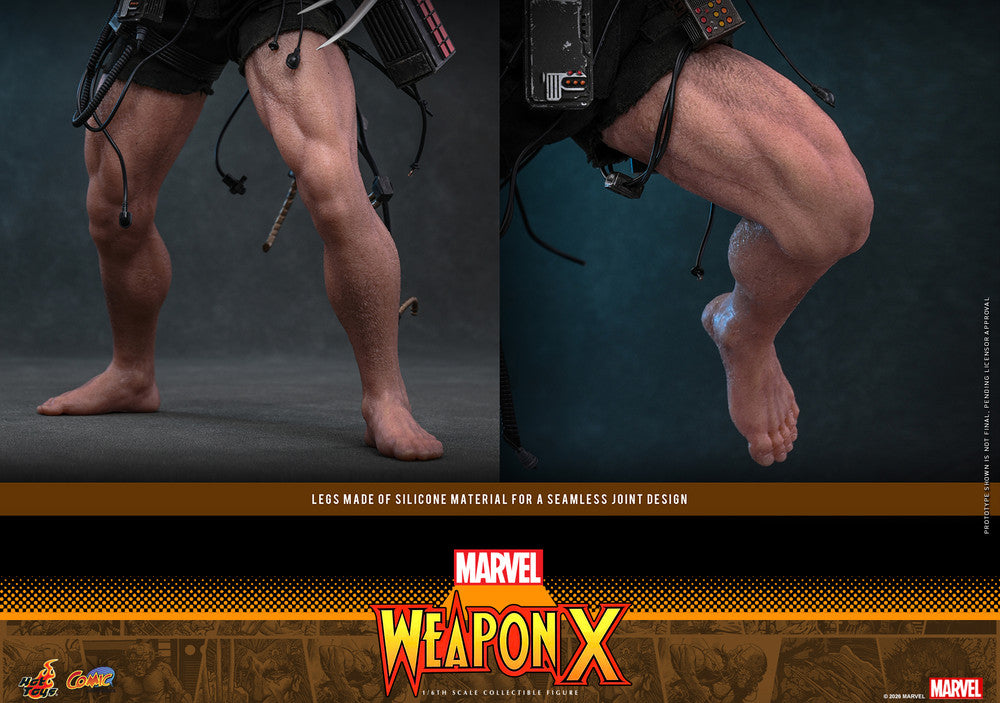 Preventa Figura LOGAN - Weapon X - Marvel Comics marca Hot Toys CMS034 escala 1/6