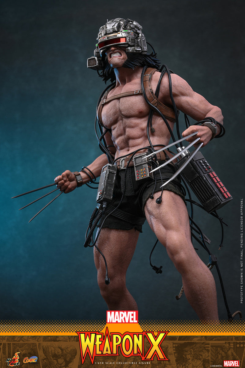 Preventa Figura LOGAN - Weapon X - Marvel Comics marca Hot Toys CMS034 escala 1/6