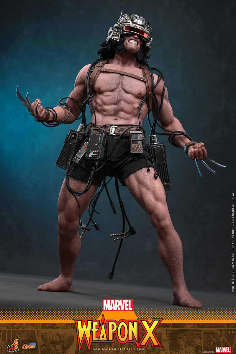 Preventa Figura LOGAN - Weapon X - Marvel Comics marca Hot Toys CMS034 escala 1/6