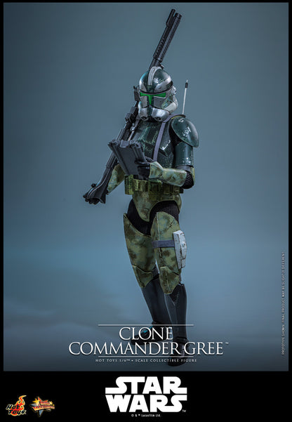 Preventa Figura Clone Commander Gree - Star Wars: Revenge of the Sith marca Hot Toys MMS877 escala 1/6