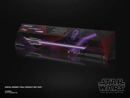 Pedido Lightsaber / Sable de Luz de Darth Revan - Force FX Elite - Star Wars: The Black Series marca Hasbro escala real 1/1