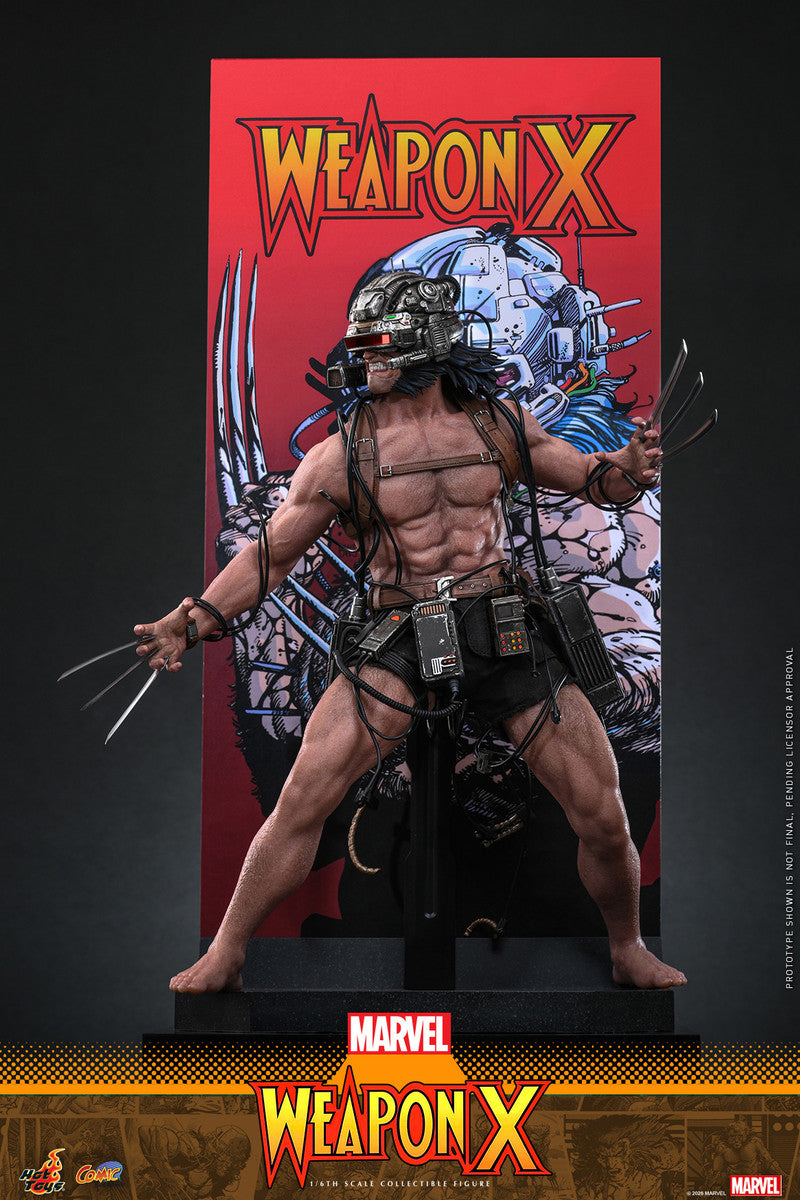 Preventa Figura LOGAN - Weapon X - Marvel Comics marca Hot Toys CMS034 escala 1/6