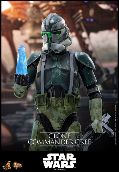 Preventa Figura Clone Commander Gree - Star Wars: Revenge of the Sith marca Hot Toys MMS877 escala 1/6