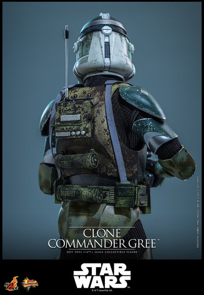 Preventa Figura Clone Commander Gree - Star Wars: Revenge of the Sith marca Hot Toys MMS877 escala 1/6