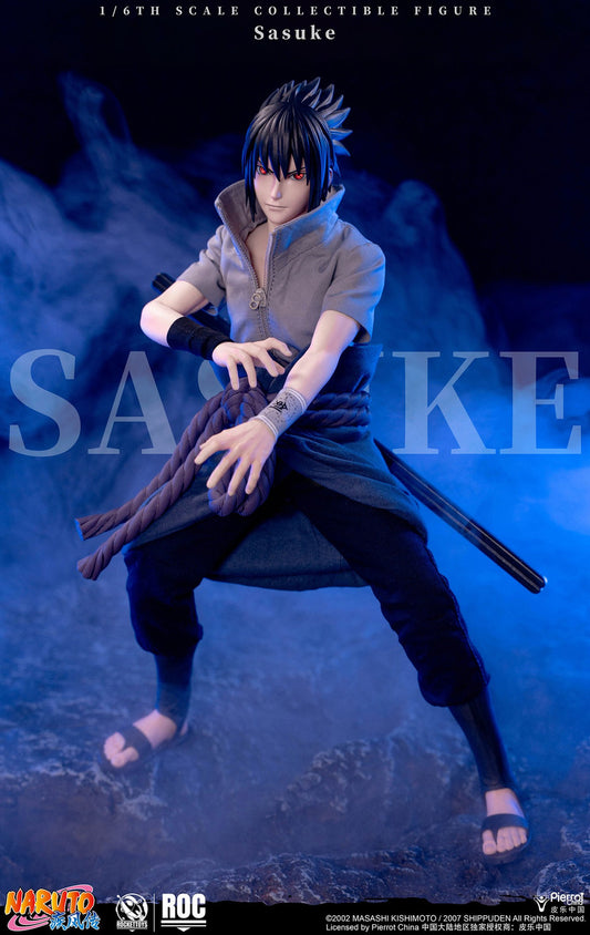 Preventa Figura Sasuke Uchiha (Standard version) - Naruto Shippuden marca Rocket Toys ROC-017 escala 1/6
