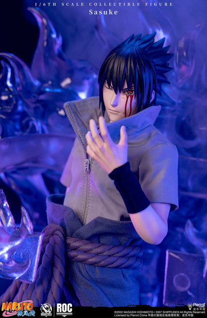 Preventa Figura Sasuke Uchiha (Deluxe version) - Naruto Shippuden marca Rocket Toys ROC-018 escala 1/6