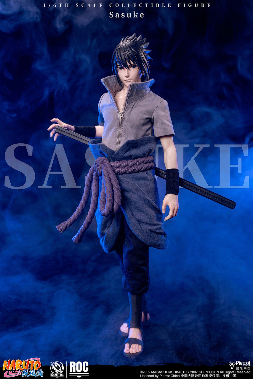 Preventa Figura Sasuke Uchiha (Deluxe version) - Naruto Shippuden marca Rocket Toys ROC-018 escala 1/6