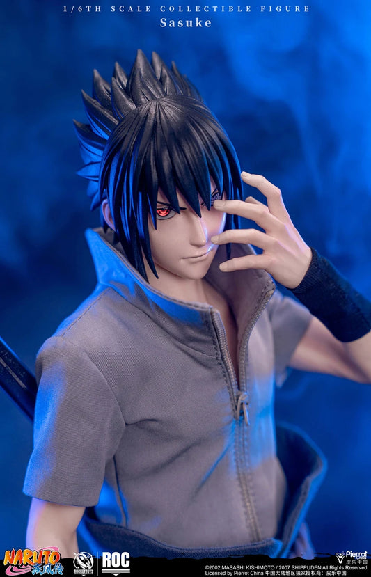 Preventa Figura Sasuke Uchiha (Standard version) - Naruto Shippuden marca Rocket Toys ROC-017 escala 1/6