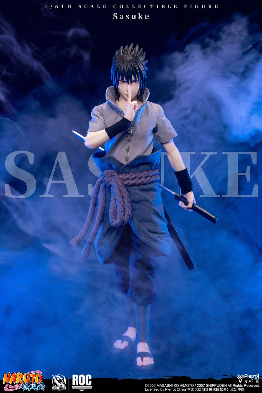 Preventa Figura Sasuke Uchiha (Standard version) - Naruto Shippuden marca Rocket Toys ROC-017 escala 1/6