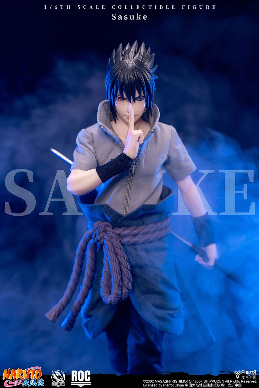 Preventa Figura Sasuke Uchiha (Standard version) - Naruto Shippuden marca Rocket Toys ROC-017 escala 1/6