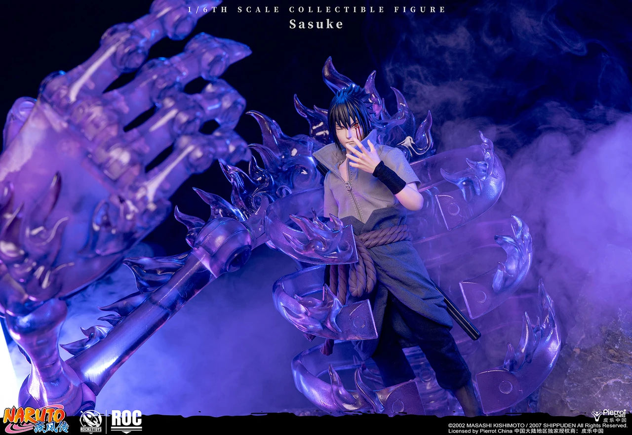 Preventa Figura Sasuke Uchiha (Deluxe version) - Naruto Shippuden marca Rocket Toys ROC-018 escala 1/6
