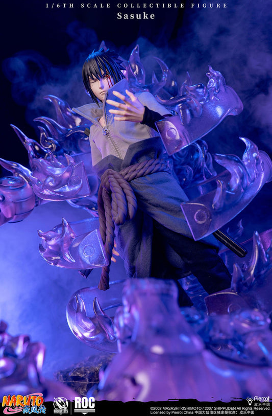 Preventa Figura Sasuke Uchiha (Deluxe version) - Naruto Shippuden marca Rocket Toys ROC-018 escala 1/6