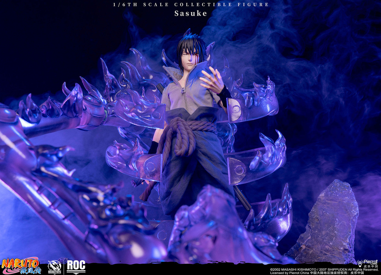 Preventa Figura Sasuke Uchiha (Deluxe version) - Naruto Shippuden marca Rocket Toys ROC-018 escala 1/6