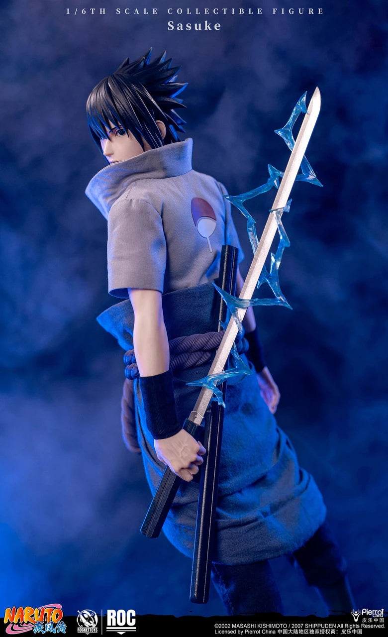 Preventa Figura Sasuke Uchiha (Standard version) - Naruto Shippuden marca Rocket Toys ROC-017 escala 1/6