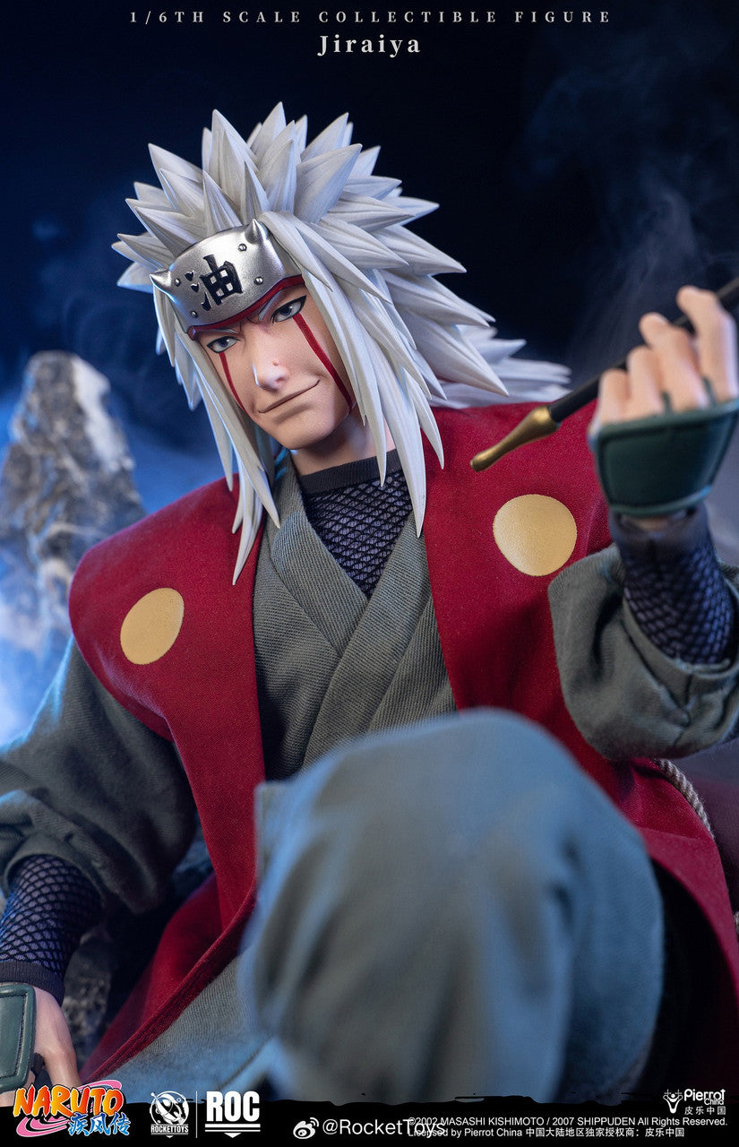 Preventa Figura Jiraiya (Standard version) - Naruto Shippuden marca Rocket Toys ROC-019 escala 1/6