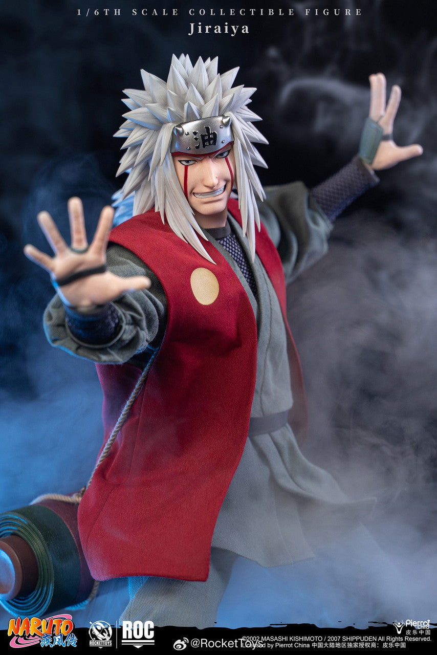 Preventa Figura Jiraiya (Standard version) - Naruto Shippuden marca Rocket Toys ROC-019 escala 1/6