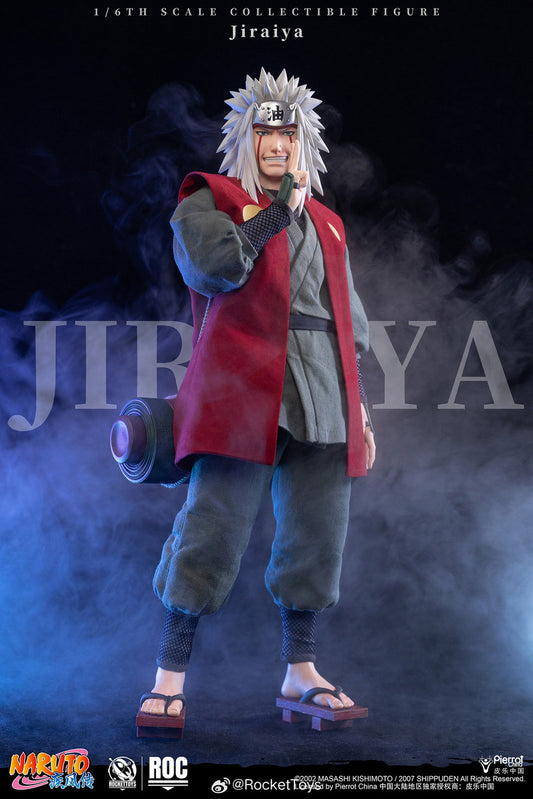 Preventa Figura Jiraiya (Standard version) - Naruto Shippuden marca Rocket Toys ROC-019 escala 1/6