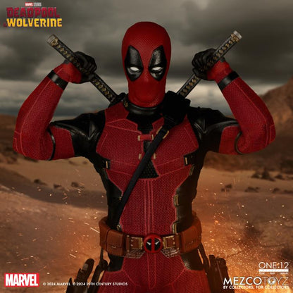Pedido Figura Deadpool (Deluxe Edition) - Deadpool & Wolverine - One:12 Collective marca Mezco Toyz 76213 escala pequeña 1/12