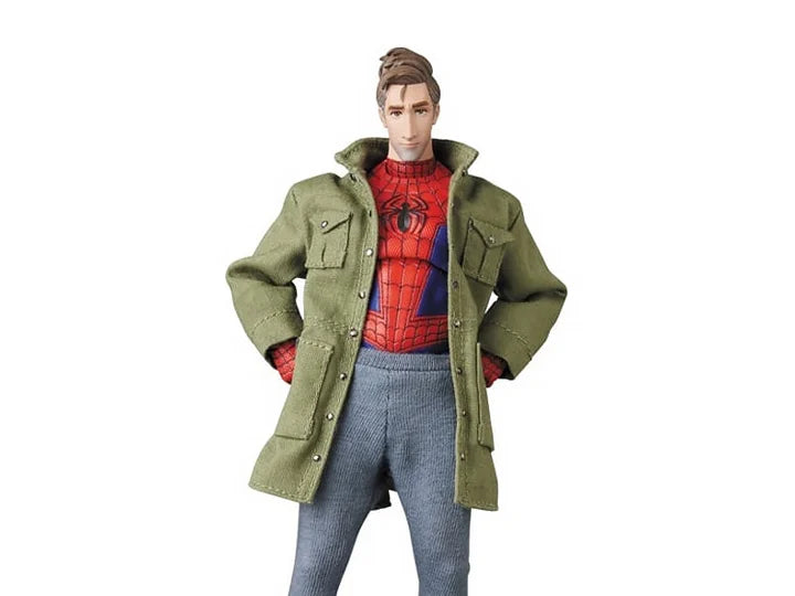 Preventa Figura Spider-Man (Peter B. Parker) - Spider-Man: Into the Spider-Verse - Marvel MAFEX marca Medicom Toy No.235 escala pequeña 1/12