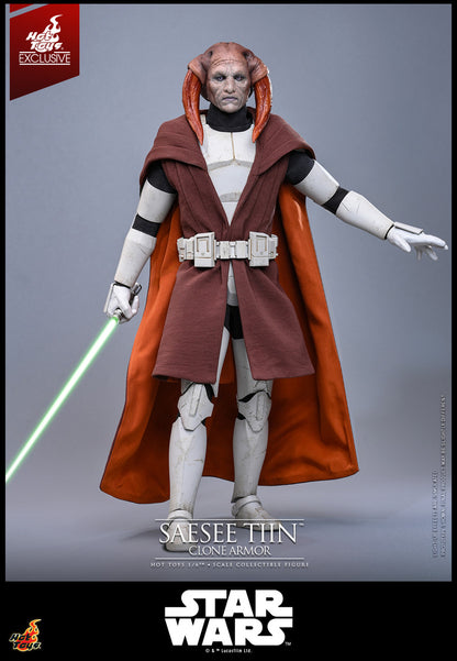 Pedido Figura Saesee Tiin (Clone Armor) Star Wars: The Clone War - EXCLUSIVE marca Hot Toys TMS168 escala 1/6