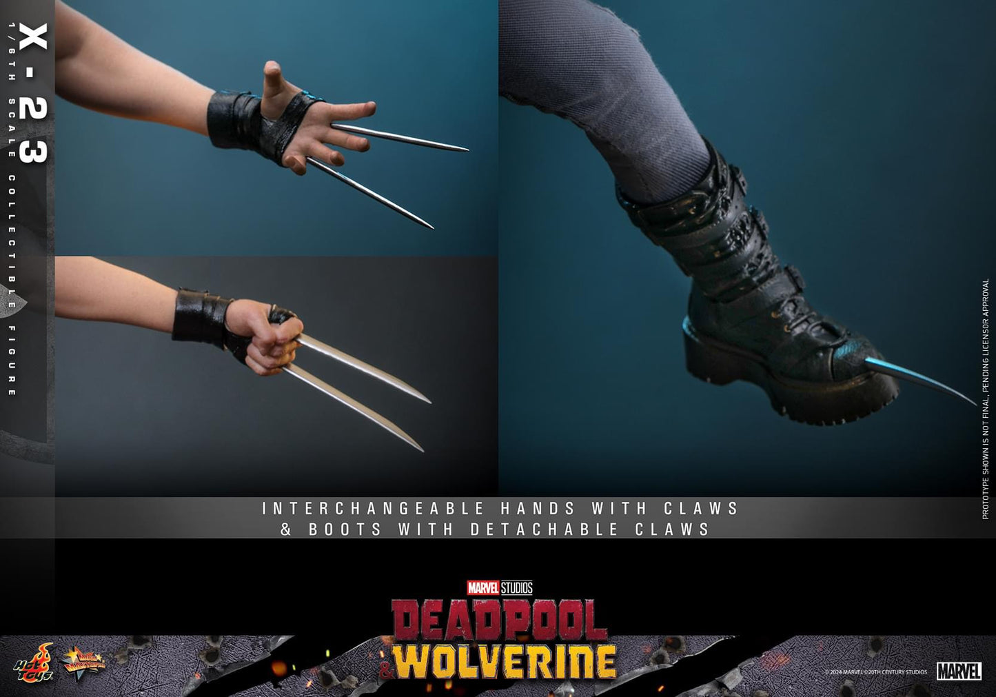 Preventa Figura X-23 - Deadpool & Wolverine marca Hot Toys MMS781 escala 1/6