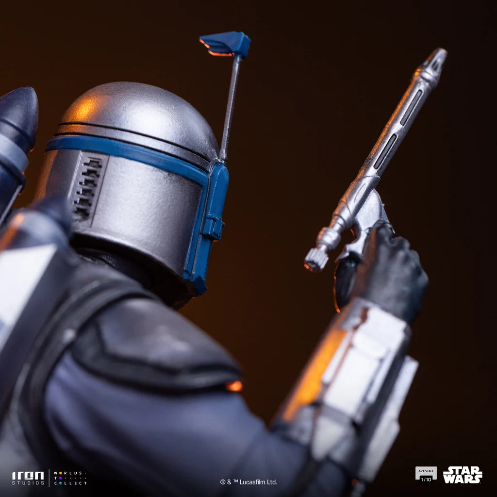 Preventa Estatua Jango Fett - Star Wars: Attack of the Clones marca Iron Studios escala de arte 1/10