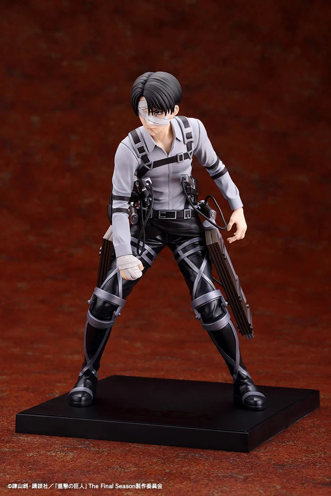 Preventa Estatua Levi Ackerman (The Final Season version) - Attack on Titan - Oshi Works marca Kotobukiya (19.5 cm)