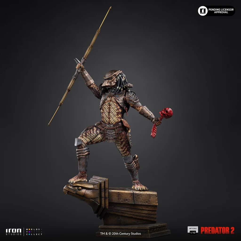 Preventa Estatua City Hunter Predator - Predator 2 marca Iron Studios escala de arte 1/10