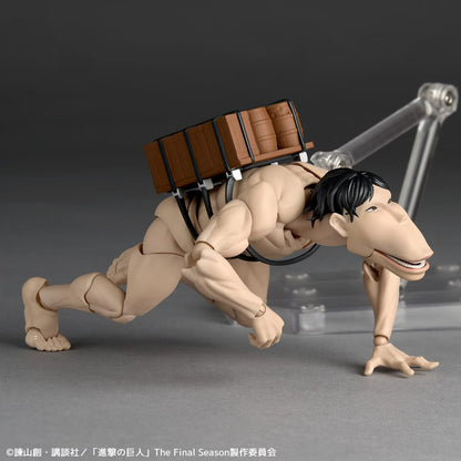 Preventa Figura Cart Titan - Shingeki no Kyojin (Attack on Titan) - Amazing Yamaguchi Revoltech NR150 marca Kaiyodo (13 cm)