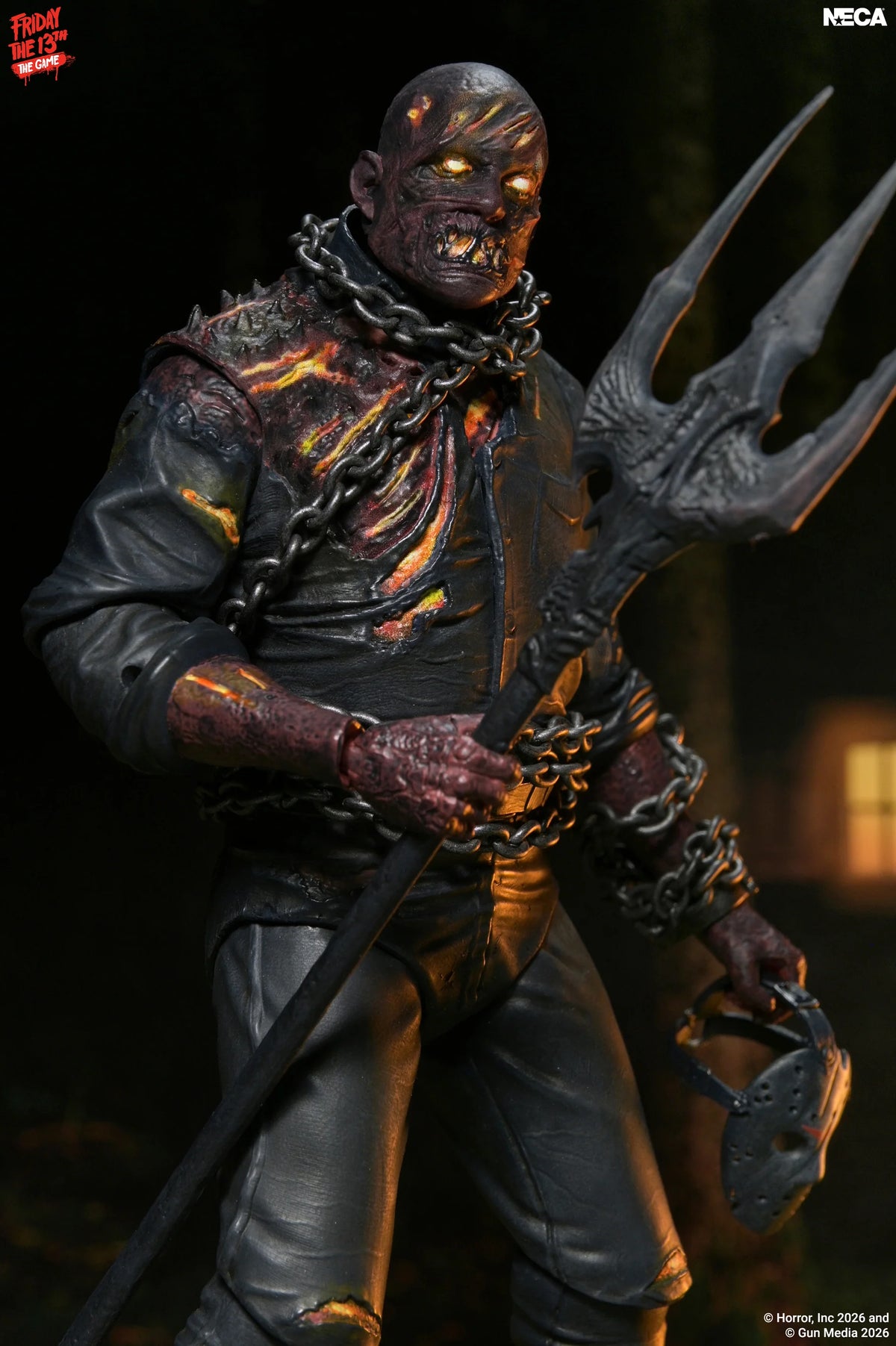 Preventa Figura Ultimate Savini Jason - Friday the 13th: The Game marca Neca (7 pulg.)