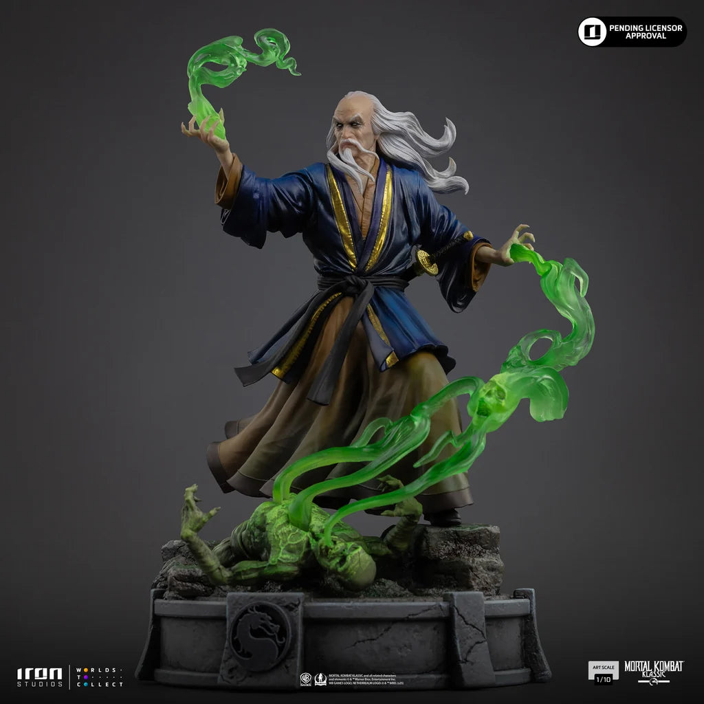 Preventa Estatua Shang Tsung - Mortal Kombat marca Iron Studios escala de arte 1/10