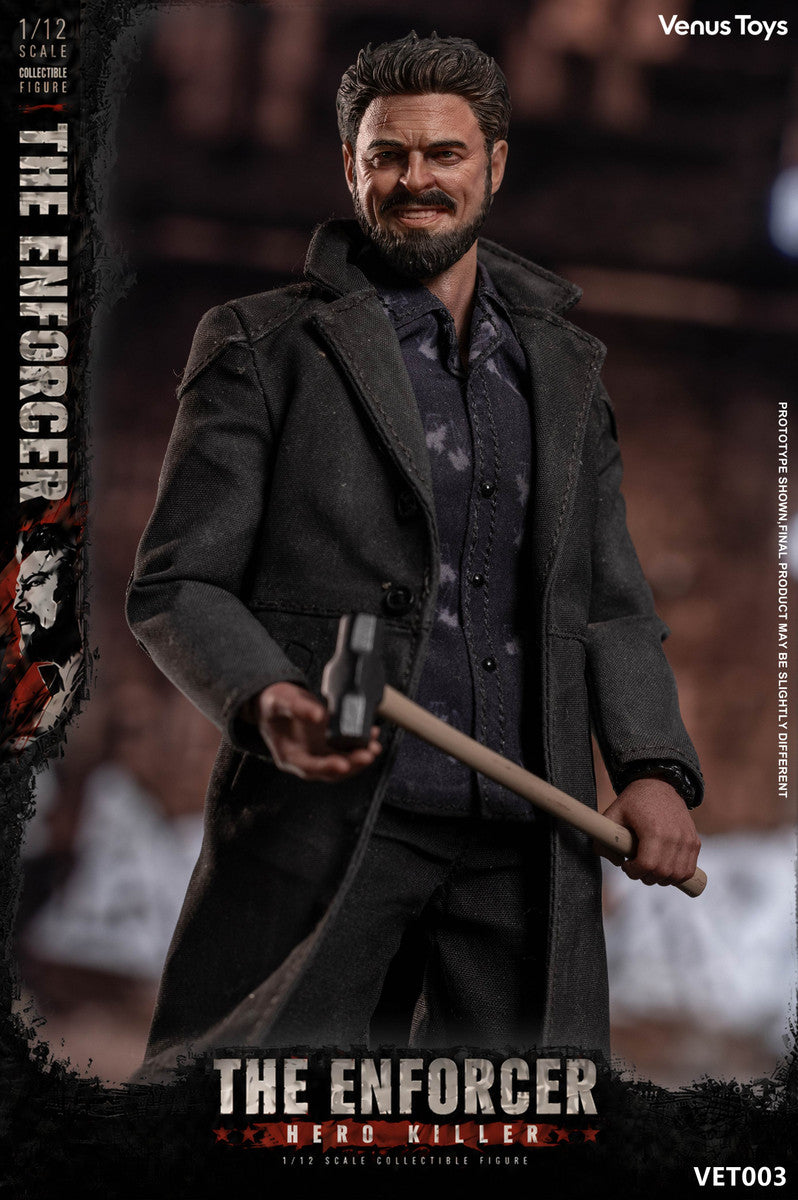 Preventa Figura The Enforcer marca Venus Toys VET003 escala 1/12