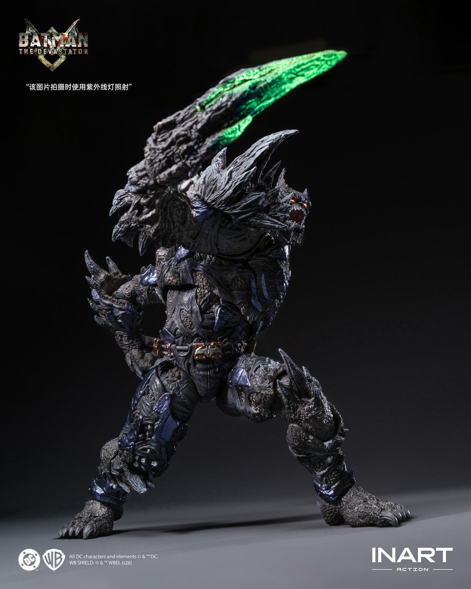 Preventa Figura Batman: The Devastator - Dark Nights: Metal marca INART MAG-C0004 escala 1/12