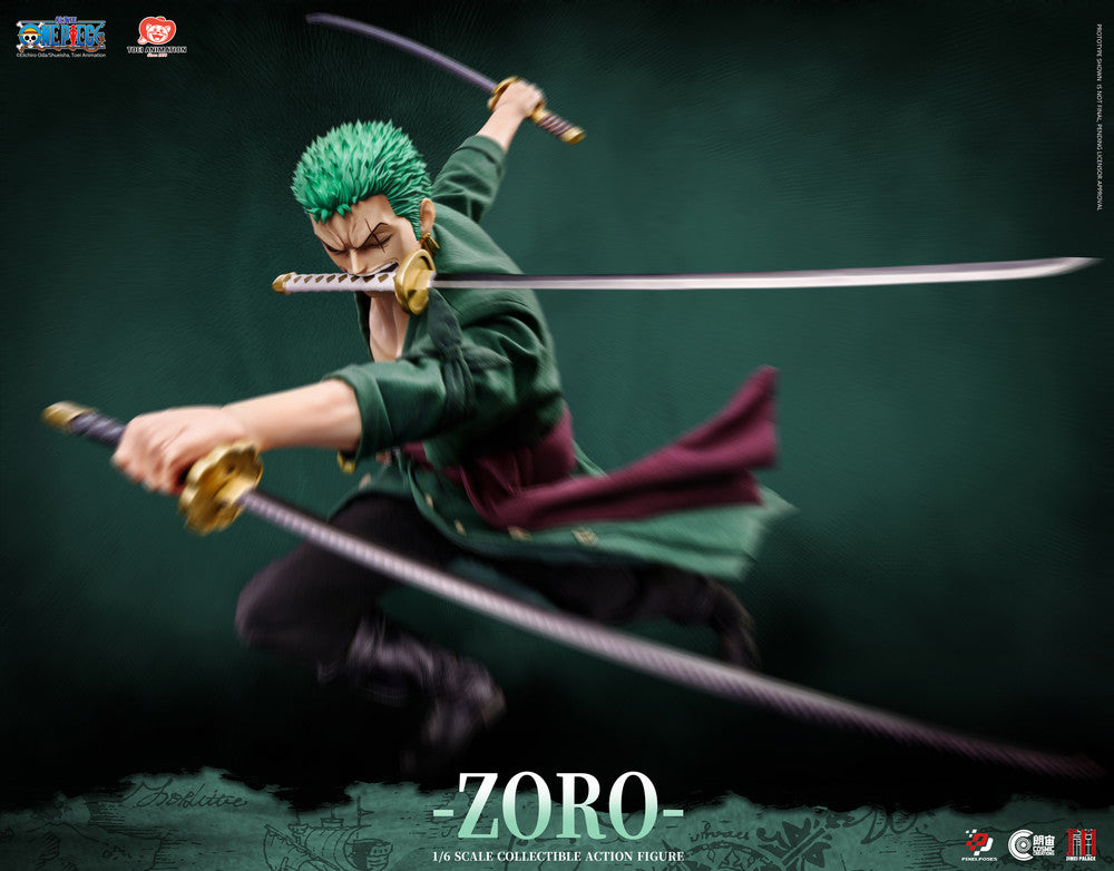 Preventa Figura ZORO (Deluxe Version) - One Piece marca Pixel Poses PP-200595 escala 1/6