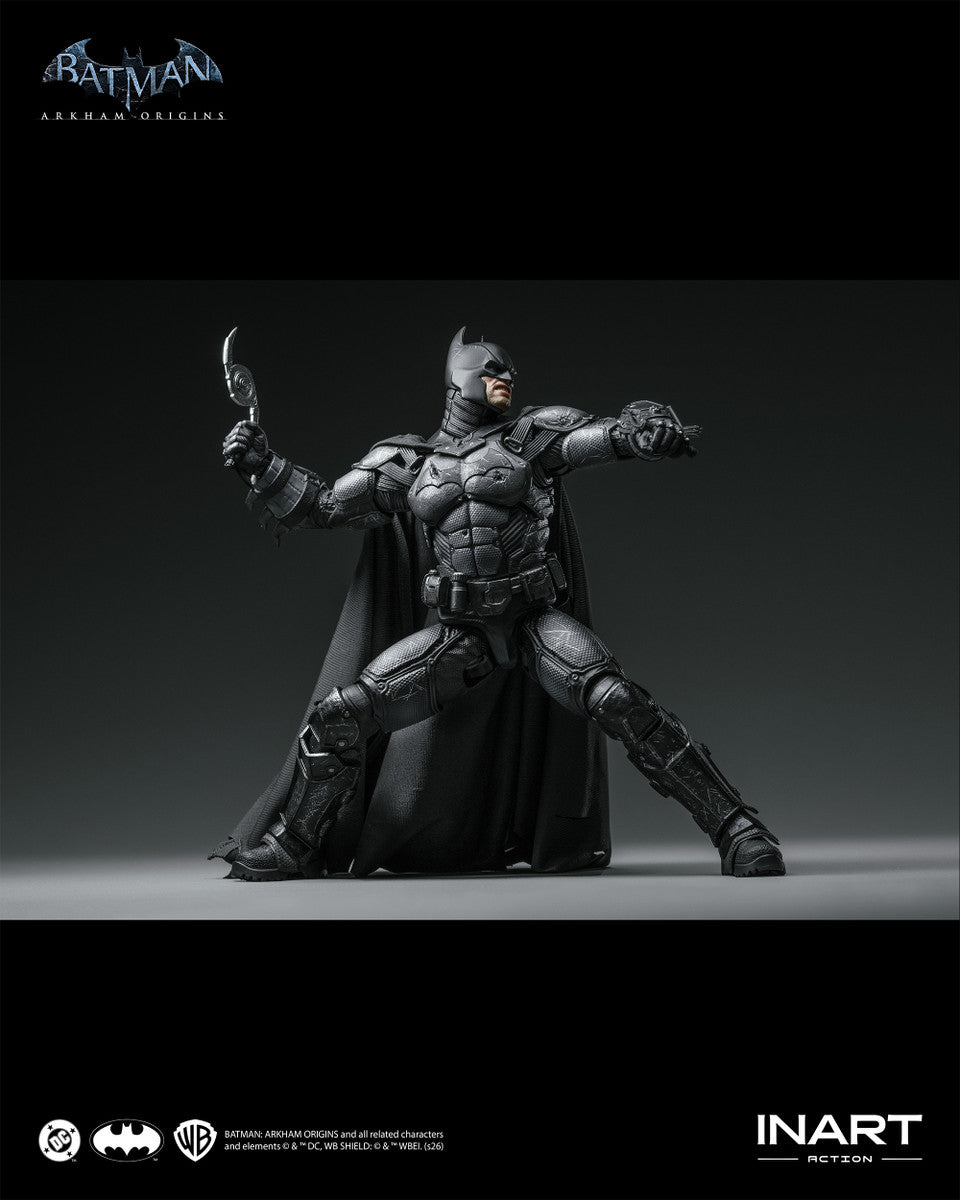 Preventa Figura BATMAN (Battle Damaged version) - Batman Arkham Origins marca INART G0007 escala 1/12