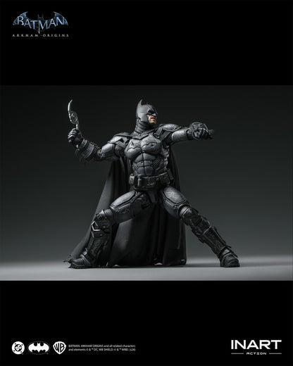 Preventa Figura BATMAN (Battle Damaged version) - Batman Arkham Origins marca INART G0007 escala 1/12