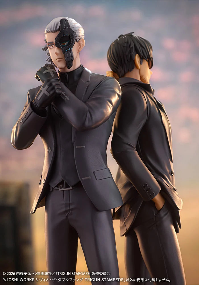 Preventa Estatua Livio the Double Fang - Trigun Stampede - Oshi Works marca Kotobukiya escala 1/8