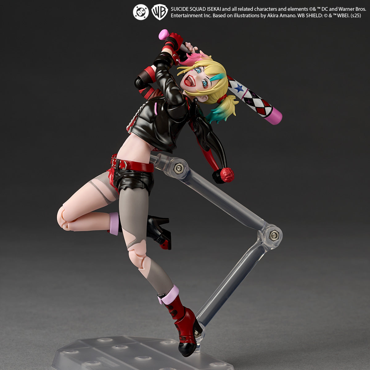 Pedido Figura Harley Quinn - Suicide Squad Isekai - Amazing Yamaguchi Revoltech marca Kaiyodo NR082 escala 1/12