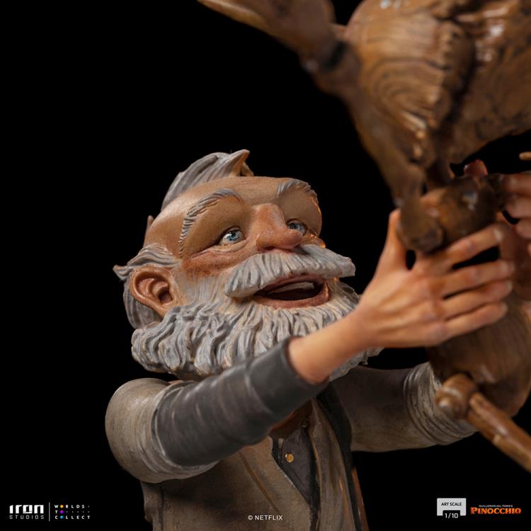 Preventa Estatua Geppetto & Pinocchio Deluxe - Pinocchio (2022) - Limited Edition marca Iron Studios escala de arte 1/10