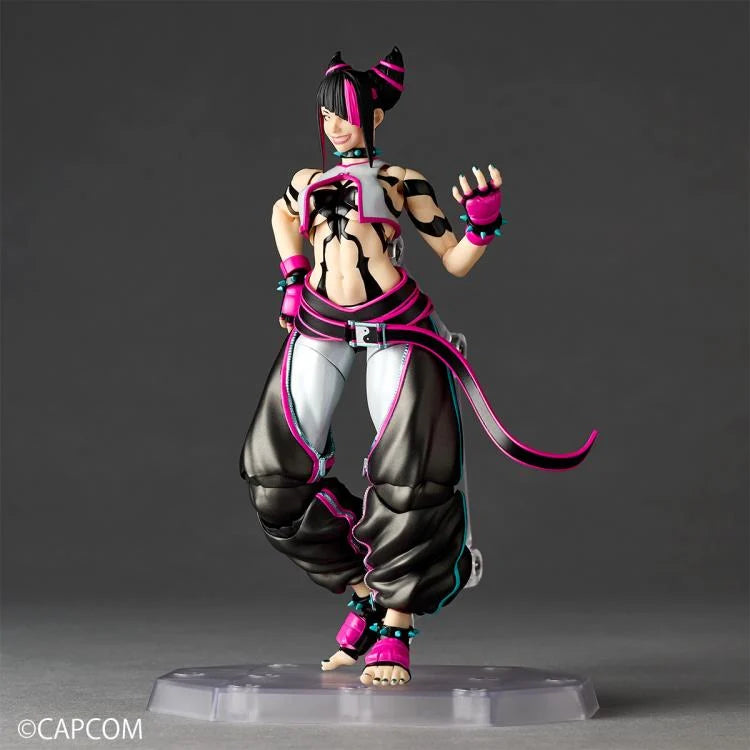 Pedido Figura Juri - Street Fighter 6 - Amazing Yamaguchi Revoltech marca Kaiyodo NR065 escala 1/12