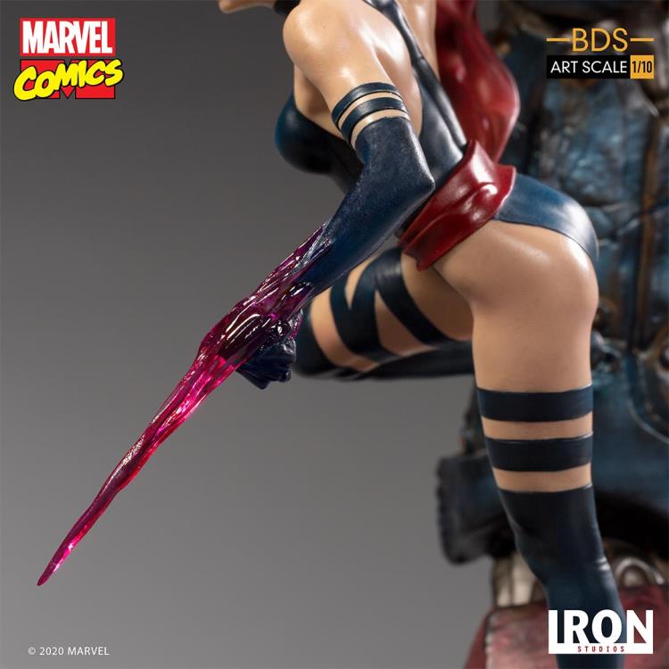 Pedido Estatua Psylocke - X-Men - Battle Diorama Series (BDS) marca Iron Studios escala de arte 1/10