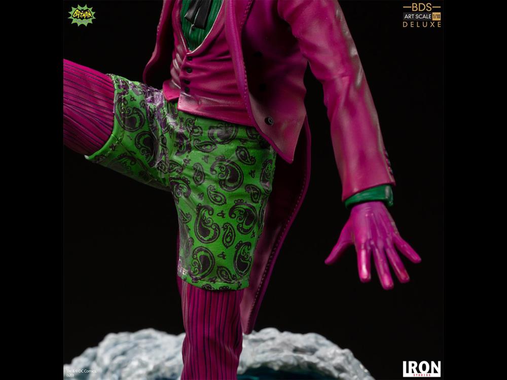 Pedido Estatua The Joker - Batman Classic TV Series - (BDS) Battle Diorama Series marca Iron Studios escala de arte 1/10