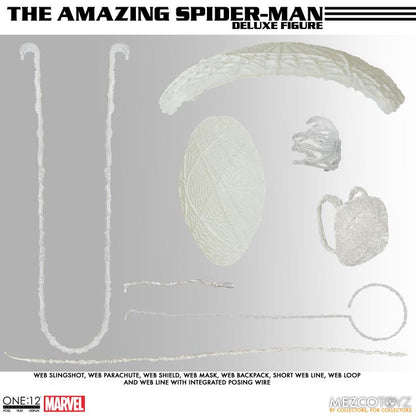 Pedido Figura Amazing Spider-Man Deluxe Edition - One:12 Collective marca Mezco Toyz 76295 escala pequeña 1/12