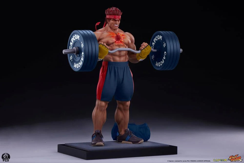 Preventa Estatua Ryu (Powerlifting Evil version) - Street Fighter Premier Series marca PCS Collectibles escala 1/4