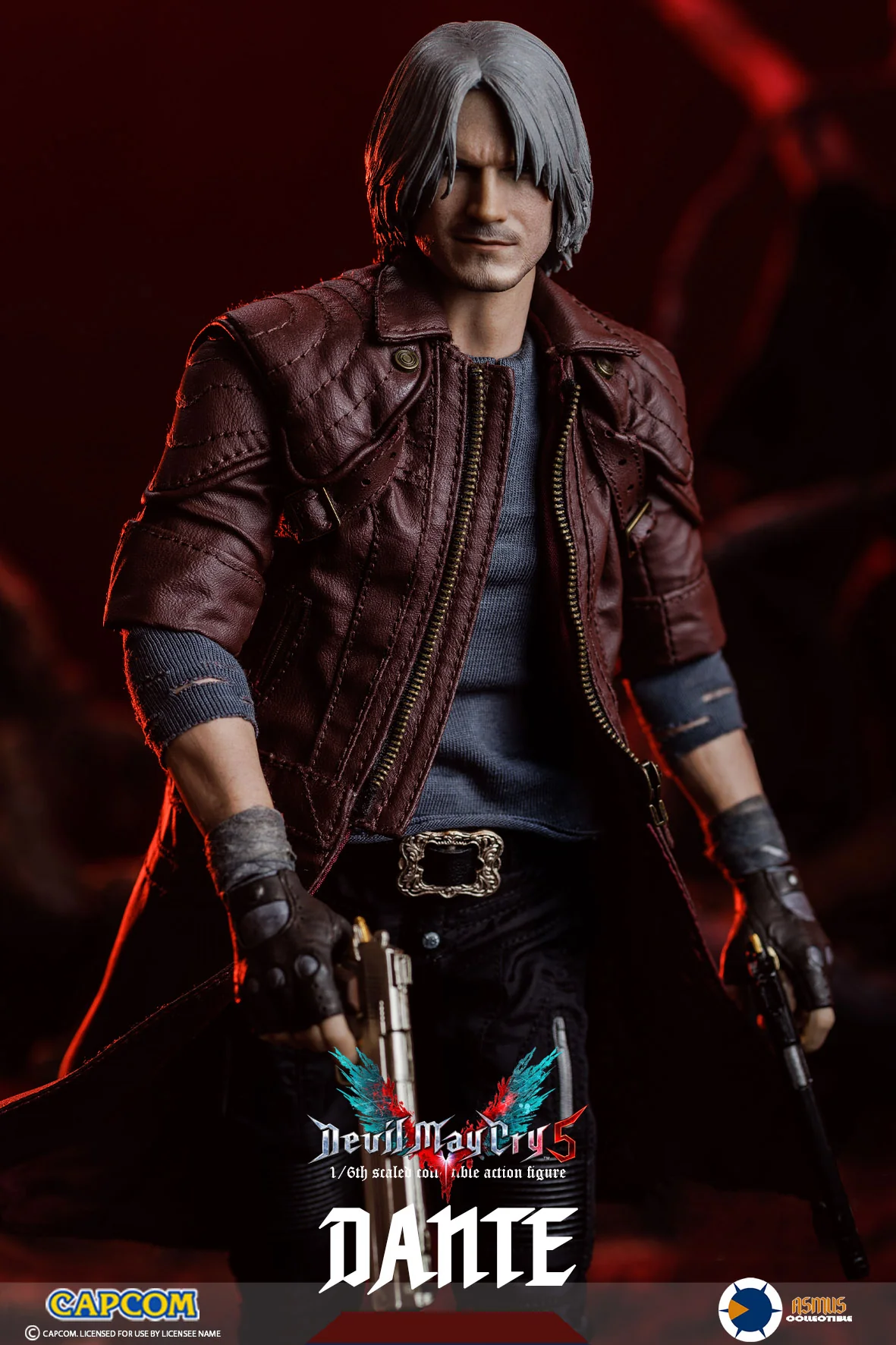 Preventa Figura Dante (DMC V) (Luxury version) - Devil May Cry V marca Asmus Toys DMC502LUX escala 1/6 (relanzamiento)