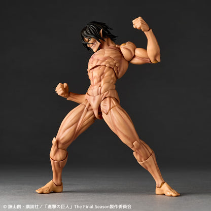 Preventa Figura Attack Titan (Eren Yeager) - Shingeki no Kyojin (Attack On Titan) - Amazing Yamaguchi Revoltech NR155 marca Kaiyodo (17 cm) (relanzamiento)