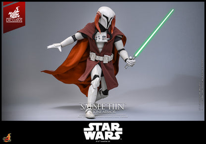 Pedido Figura Saesee Tiin (Clone Armor) Star Wars: The Clone War - EXCLUSIVE marca Hot Toys TMS168 escala 1/6