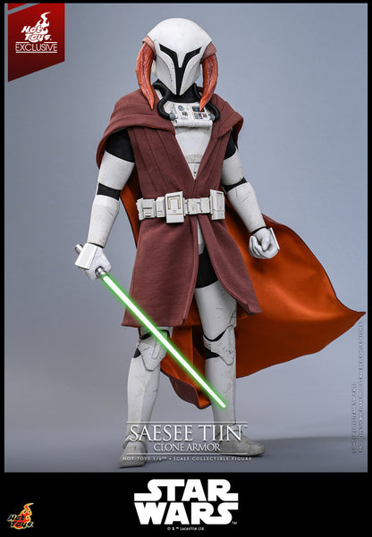 Pedido Figura Saesee Tiin (Clone Armor) Star Wars: The Clone War - EXCLUSIVE marca Hot Toys TMS168 escala 1/6