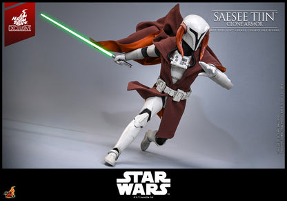 Pedido Figura Saesee Tiin (Clone Armor) Star Wars: The Clone War - EXCLUSIVE marca Hot Toys TMS168 escala 1/6