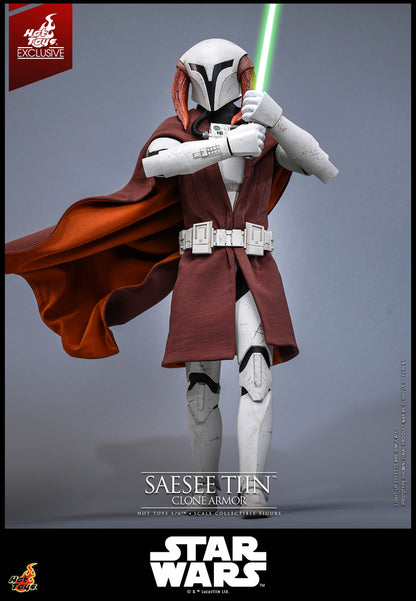 Pedido Figura Saesee Tiin (Clone Armor) Star Wars: The Clone War - EXCLUSIVE marca Hot Toys TMS168 escala 1/6